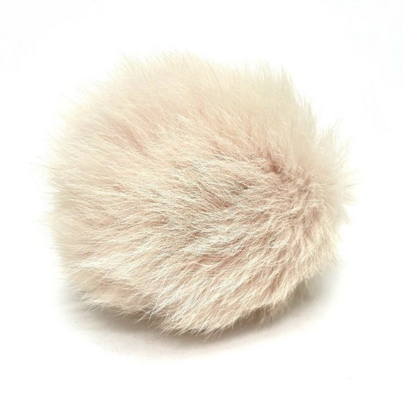 Authentic LOUIS VUITTON M67371 Key Holder Fuzzy bubble Bag Charm Pink fur / Meta - Picture 6 of 8